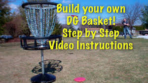 Remember, if you are using the bottom or top of a barrel for the top of your basket, do the same exact thing as you would with a trash can lid. How To Make Disc Golf Basket Diy At Home