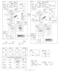 (used before date code 15113000). Briggs And Stratton 31p677 0804 E1 Parts Diagram For Carburetor Nikki Fuel Supply Kit Carburetor Overhaul Nikki