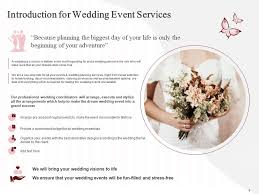 Free wedding planner certification online. Wedding Event Planning Proposal Powerpoint Presentation Slides Ppt Images Gallery Powerpoint Slide Show Powerpoint Presentation Templates