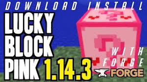 Jun 30, 2014 · hope you enjoyed the vieo if you did then:subscribe: Lucky Block Pink Mod 1 14 3 Minecraft How To Download Install Lucky Block Mod Addon Ø¯ÛŒØ¯Ø¦Ùˆ Dideo