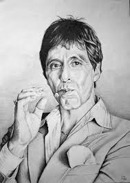 Al Pacino Tony Montana Montana Artwork Graphic Poster Art Tony Montana The drawing made easy series introduces budding artists to the fundamentals of pencil drawing. montana artwork graphic poster art
