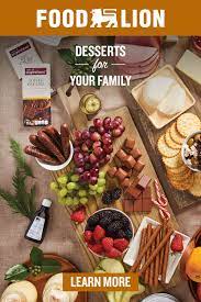 Food Lion Holiday Desserts Food Garnishes Holiday Desserts Egg Recipes For Breakfast