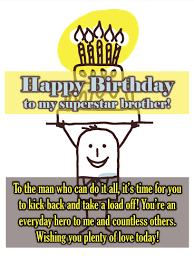 A man may not openly tell you that he 2. Birthday Wishes For Brother Birthday Wishes And Messages By Davia