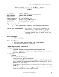 Rpp pai ktsp sd semester 2. 4 Rpp Pai