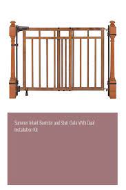 Summer Infant Banister And Stair Gate With Dual Installation Kit Stair Gate Banisters Stairs