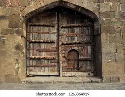 Old Wooden Door Some Small Door Stock ...