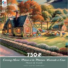 This masterpieces 18 x 24 750pc wheels puzzle was created from a photograph taken by the very talented linda berman. Ceaco Coming Home Gardener 750 Piece Jigsaw Puzzle Walmart Com Walmart Com