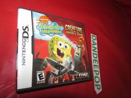 Nickelodeon Spongebob Squarepants Creature From The Krusty Krab Nintendo Ds Game Nintendo Ds Videogame Nickelodeon Spongebob Spongebob Squarepants Spongebob