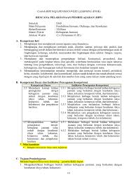 Contoh ptk sd kelas 4. Contoh Rpp Pjok Discovery 24 Jan