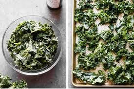 Garlic And Parmesan Kale Chips Recipe Delicious Healthy Salads Healthy Snacks Recipes Healthy Portable Snacks