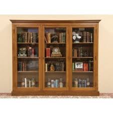 Learn how to make a diy barn door that has a glass window at an affordable price. Wooden Bookcases With Glass Doors Ideas On Foter