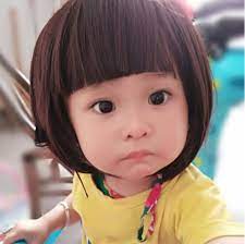 Kekurangannya memang kurang cocok untuk anak yang. Jual F S Wig Anak Gadis Aksesoris Rambut Gadis Wig Anak Bayi Perempuan Rambut Lurus Pendek Brown Fivesix Official Store