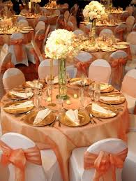 Image Result For Peach White And Gold Wedding Colors Peach Gold Wedding White And Gold Wedding Themes Peach Wedding Decorations