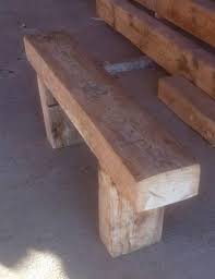 Descripcion Banca De Maderas Recuperadas Bancas Realizadas Con Vigas Y Traviesas De Tren Recuperadas Caben 5 Personas Por Traviesas De Tren Madera De Madera