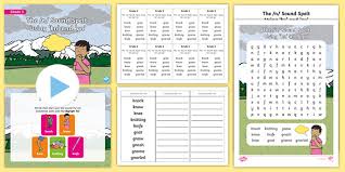 Each sentence focuses on one sound, e.g. Grade 3 Phonics Words With Kn And Gn Spelling Pack