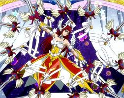 Erza Scarlet S Wardrobe Wiki Fairy Tail Amino Uses a type of magic called the knight, and can requip weapons and armor stored in another dimension. erza scarlet s wardrobe wiki fairy