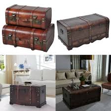 Carter traditional trunk cocktail table, dark cherry/espresso walmart usa $ 393.95. Large Trunk Wood Treasure Chest Home Antique Storage Blanket Box Coffee Table Uk Home Garden Furniture Home Garden