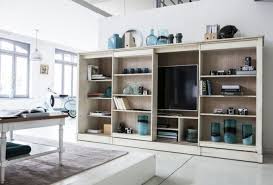 Bibliotheque Meuble Tv Blanc Avec Portes Coulissantes Nombreuses Versions Coup De Soleil Mobilier Grange Bibliothe Mobilier De Salon Meuble Grange Maison