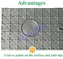 SMC Composite Manhole Cover Resin and Fiberglass Manhole ...