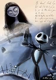 Jack And Sally The Nightmare Before Christmas With Images Nightmare Before Christmas Tim Burton Art