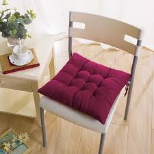 You will find them with backing or just for the seat. Chair Cushion With Ties Dining Room Chairs Seat Cushion Kitchen Non Slip Seat Mat Pad Wine Walmart Canada