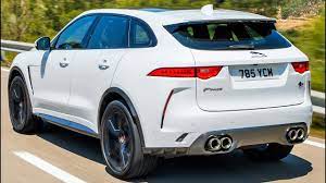 The gummy tires also return a shorter braking distance by three feet; 2020 White Jaguar F Pace Svr Practical Performance Suv Youtube