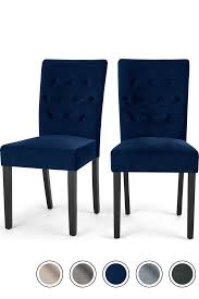 Made Set Of 2 Dining Chairs Royal Blue Velvet Flynn Dining Chairs Collection From Made Com 2 Pieces Dining Chairs Velvet Dining Chairs Blue Dining Chair
