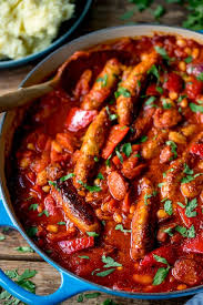 Toulouse sausage and butterbean casserole. Sausage Casserole Nicky S Kitchen Sanctuary