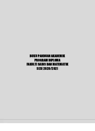 Cara memohon program diploma upsi. Buku Panduan Akademik Program Diploma Fakulti Sains Dan Matematik Sesi 2020 2021