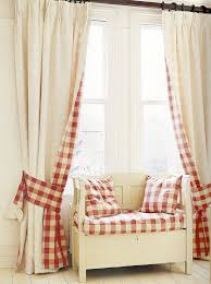 plaid kitchen curtains photo 12