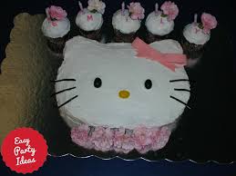 Then, we shared the rest with our neighbors. Hello Kitty Cake