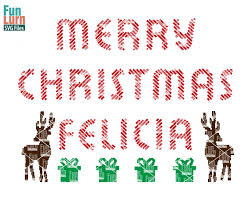 Find & download free graphic resources for christmas tree. Merry Christmas Felicia Svg Funlurn
