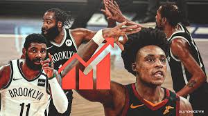 The brooklyn nets traded for james harden to unite him with kevin durant and kyrie irving, and the results of their irresistible basketball experiment were entirely predictable. Cavs News Collin Sexton S 42 Point Night Vs Kevin Durant James Harden Kyrie Irving Nets League Pass Mark