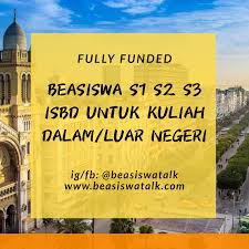 Menuntut ilmu adalah tuntutan dalam islam, dan para pelajar adalah fisabilillah menurut agama ini, yang membawa maksud golongan yang berjuang di jalan allah. Fully Funded Beasiswa S1 S2 S3 Isbd Kuliah Dalam Negeri Dan Luar Negeri 2021 Beasiswatalk