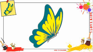 If you learn how to draw a butterfly, you have the perfect place to practice your symmetrical drawing. How To Draw A Butterfly 2 Simple Easy Slowly Step By Step For Kids