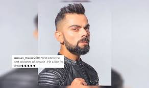 Captain virat kohli is trapped lbw by an inswinger from trent boult and is dismissed for one. Indian Captain Virat Kohli Gets New Look Ahead Of Melbourne Test Against Australia Fans Give Him Thumbs Up On Instagram India Com