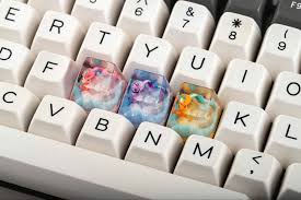 Dwarf Factory Fluffy Unicorn Artisan Keycap Price Reviews Drop Colorful Clouds Unicorn Artisan