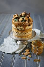 Caramel Peppermint Crisp Cake Easy South African Recipe Peppermint Crisp Peppermint Cake Peppermint Crisp Tart