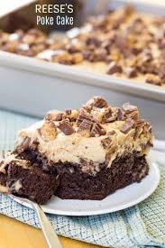 Shop wilton's online baking supply store for your all your baking needs! Reese S Poke Cake Recipe The Best Chocolate And Peanut Butter Dessert