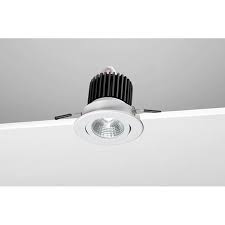 Faretto seidy a led da incasso controsoffitto per lampade gu10 o gx5,3. Faretto A Led Nobile Da Incasso A Soffitto 11 5w 3000k Luci Led Orientabili