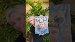 visionary art colored pencil drawing, portrait drawing surreal art,  contemporary art