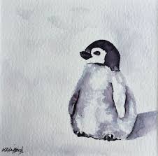 Try it now by clicking baby penguin and let us have the chance to serve your needs. Baby Penguin Kathryn Clifford Paintings Prints Animals Birds Fish Birds Penguins Artpal