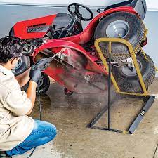 159cc cub cadet engine with intellipower™ technology. Cat 600lb Hydraulic Mower Jack Lift With Foot Pump Side Lift Costco