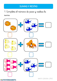Implementar actividades que no sólo lleven números es lo mejor para motivarlos y que no se les haga pesado el aprendizaje. Sumas Sencillas Ficha Interactiva Y Descargable Puedes Hacer Los Ejerc Sumas Sencillas Actividades De Lectura Preescolar Actividades Divertidas De Matematicas