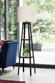Buy Harrison Shelved Floor Lamp From The Next Uk Online Shop In 2020 Floor Standing Lamps Unique Floor Lamps Black Floor Lamp