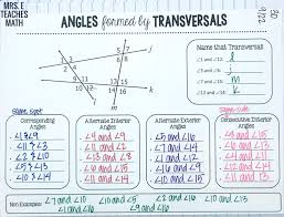 Angles In Transversal Worksheet Answers Parallel Lines Inb Pages In 2020 Printable Math Worksheets Math Math Worksheets