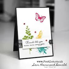 Maybe you would like to learn more about one of these? 1 Stampin Up Uk Demonstrator Pootles A Bright Pick You Up Card With Positive Thoughts