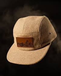 Wouldn T You Say This Is A Piece Of Art Vaya Art Made From Delusionmfg A Custom Tweed Wool 5 Panel Hat With Front Leather Patc Panel Hat 5 Panel Hat Hats
