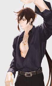 ZHONGLI | Handsome anime guys, Handsome anime, Impact