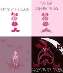 Let S Go In The Garden You Ll Find Something Waiting Credit Hannahmelto Tumblr Com Spinellis Driftaway Movie Su Stevenquartzunivers Steven Universe Gem Steven Universe Comic Steven Universe Memes